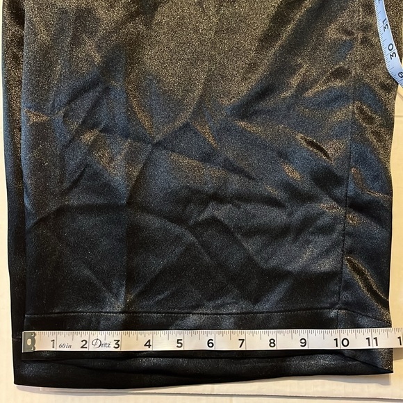 New-a new day-16-black-high-rise, satin, pleated, wide leg, slouchy, cargo pants - Picture 14 of 15